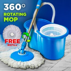 Spin Mop With Bucket